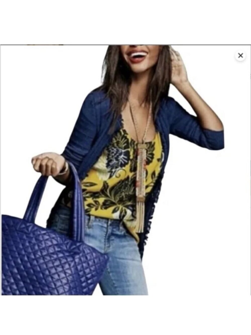 Cabi Bali Yellow tank